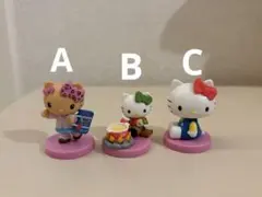 チョコエッグ　コラボレーション　キティ　 3体まとめ売り