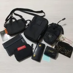 黒い小物 8点まとめ売り