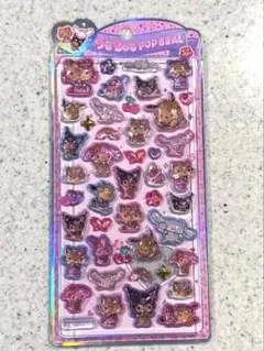 うるちゅるポップシール サンリオ 日焼けキティ クロミ マイメロ ポチャッコ