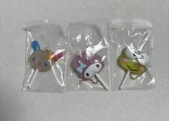 サンリオキャラクター カラフルキャンディチャーム　3点セット