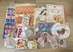 【おすそ分け】フレークシール ☆素材紙