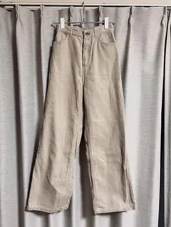 COLZA ベージュ コーデュロイパンツ Mサイズ