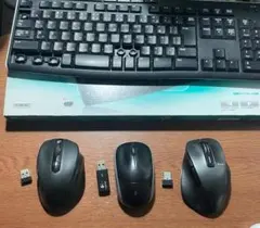 訳あり マウス、キーボードセット【ジャンク】