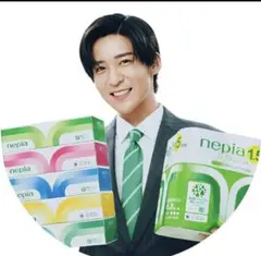 nepia ネピア ミニチュアチャーム トイレットロール ティッシュ5コパック