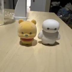 くまのプーさんとベイマックス フィギュアセット