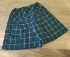 ペアレンツドリーム チェック柄キュロットスカート 120