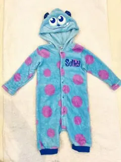 【美品】SULLEY モンスターズインク 着ぐるみ 80cm あったか