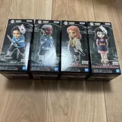 鬼滅の刃 ワールドコレクタブルフィギュア vol.1 4体セット