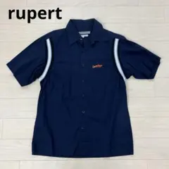 rupert　ルパート ワークシャツ 半袖シャツ 企業ロゴのサムネイル
