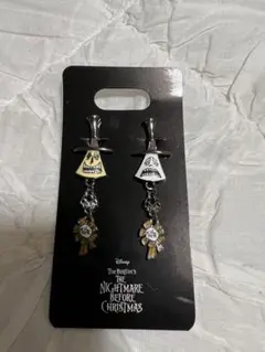 ディズニーストア　ナイトメアビフォアクリスマス メイヤー市長　イヤリング　新品