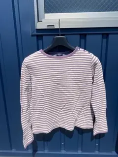 【UNIQLO】長袖Tシャツ　ボーダー　Mサイズ