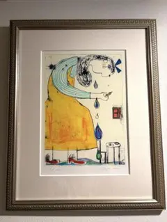 【美品】【真作】未来へ向けての美しい橋　藤城清治 リトグラフ【大型作品】 美品】【真作】未来へ向けての美しい橋 藤城清治 リトグラフ【大型作品