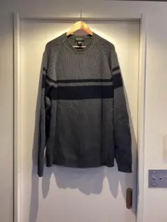 Eddie Bauer エディーバウアー 厚手ニット 80s 90s黒タグ XL