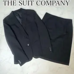 THE SUIT COMPANY she スーツ ブラック 洗えるML