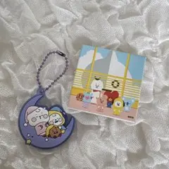 BT21 キーホルダーとアートカード