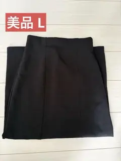 【GRL】バックスリットタイトスカート[dk1081]ブラックLサイズ