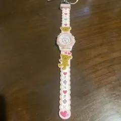 腕時計　女児　小学生　くま　熊　くまさん　ピンク　子供用