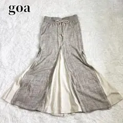 希少❣️goa革サスペンダー付き 麻ロングスカート 希少❣️goa革サスペンダー付き 麻ロングスカート - メルカリ
