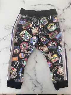 DOUBLE.B 総柄スウェットパンツ