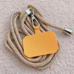 スマホショルダー スマホ ストラップ ショルダー イエロー系 カラフル