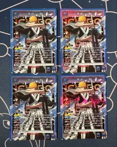 ユニオンアリーナ BLEACH 黒崎一護 SR 4枚セット