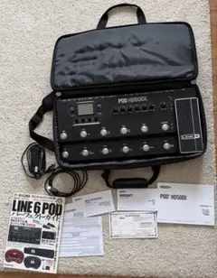 LINE6 POD HD500X 動作確認済み 純正ACアダプター・ケース付のサムネイル