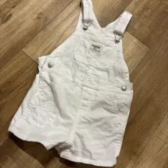 S*O様 OshKosh B'gosh ホワイトオーバーオール