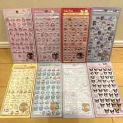 ボンボンドロップシール　ミニ　サンリオ　8種コンプリートセット　正規品　未開封
