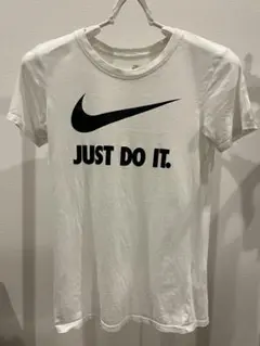 NIKE JUST DO IT 半袖 Tシャツ ホワイト　レディース　S