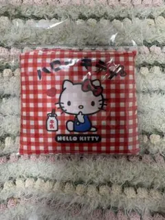 ハローキティ チェック柄 エコバッグ ハローキティ展限定品