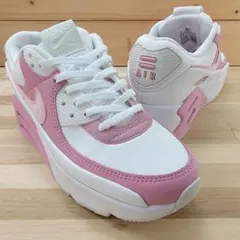 ナイキ ウィメンズ エアマックス90 LV8 ホワイト/ピンク 24㎝