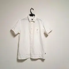 drugstore's　オフホワイト 半袖ブラウス　 サイズ4