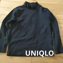 UNIQLO ブラック 長袖カットソー