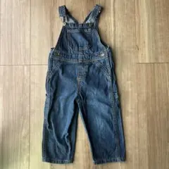 美品　ラングラー　オーバオール　ベビー　18month デニム