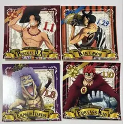 1月 バースデーステッカー onepiece エース キッド イワンコフ