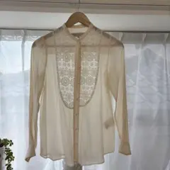 BEAUTY&YOUTH アイボリー 長袖シャツ S