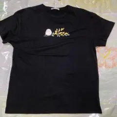 かわいいシマエナガ ミモザ Tシャツ