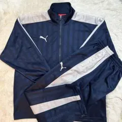 puma プーマ ジャージ セットアップ 上下 デカロゴ Lサイズ Y2K 平成
