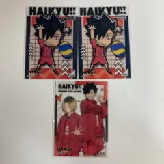 ハイキュー!! クリアカード 黒尾鉄朗 孤爪研磨 音駒高校