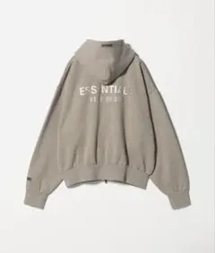 ＜FEAR OF GOD ESSENTIALS＞フリース ジップアップ フーディ