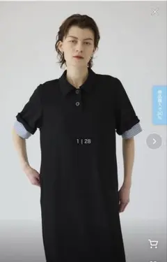 Polo design maxi OP/ポロデザインマキシワンピースのサムネイル