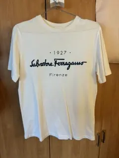 Salvatore Ferragamo ロゴ Tシャツ ホワイト