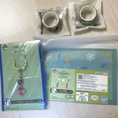 オマケ付ピクミン 1番くじ F賞 羽ピクミンチャーム E賞 ポーチ 氷ピクミン