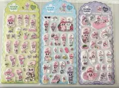 エスターバニー マシュマロステッカー 3枚セット
