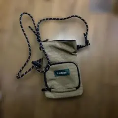 リンネル付録　L.L.Bean ベージュ サコッシュ