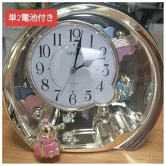 貴重☆シチズン CITIZEN 置き時計 からくり スモールワールドコスモ
