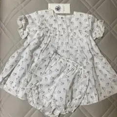 PETIT BATEAU プチバトー 花柄 ワンピース ブルマ
