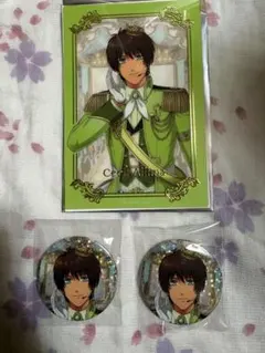 うたプリ 愛島セシル ブロメイト 缶バッジ クリアカード クリカ