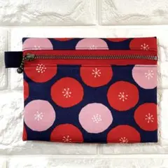 No.125 ハンドメイド 保温保冷ミニポーチ