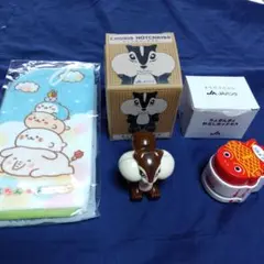JA キャラクター ○ホッチキス ○針なしホッチキス ○ボトルカバー 3品、新品のサムネイル